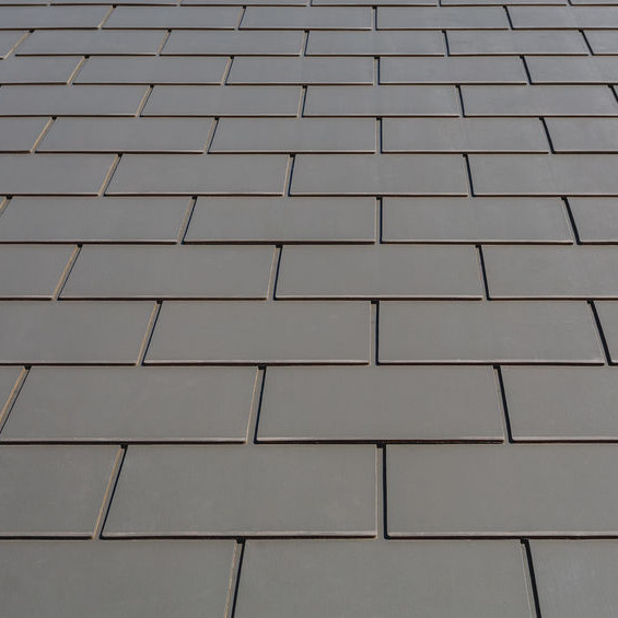 A Roof with Slate Tiles.