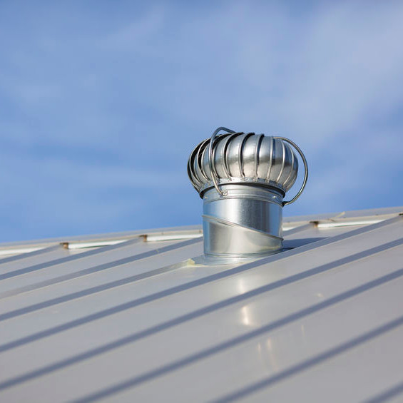 A Standing Seam Metal Roof.