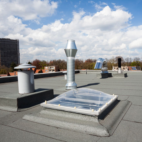 A Single Ply Roof System.