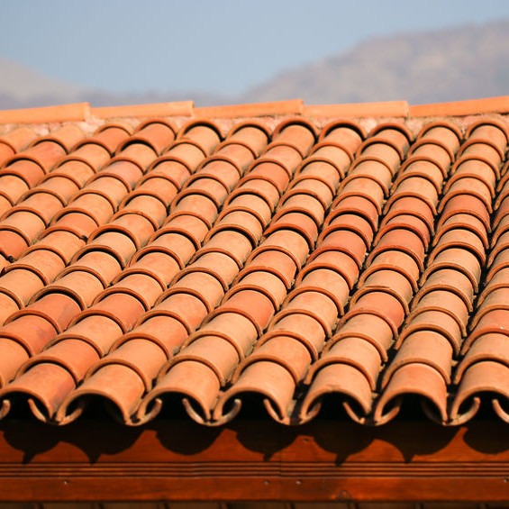 A Beautiful Spanish tile roof.